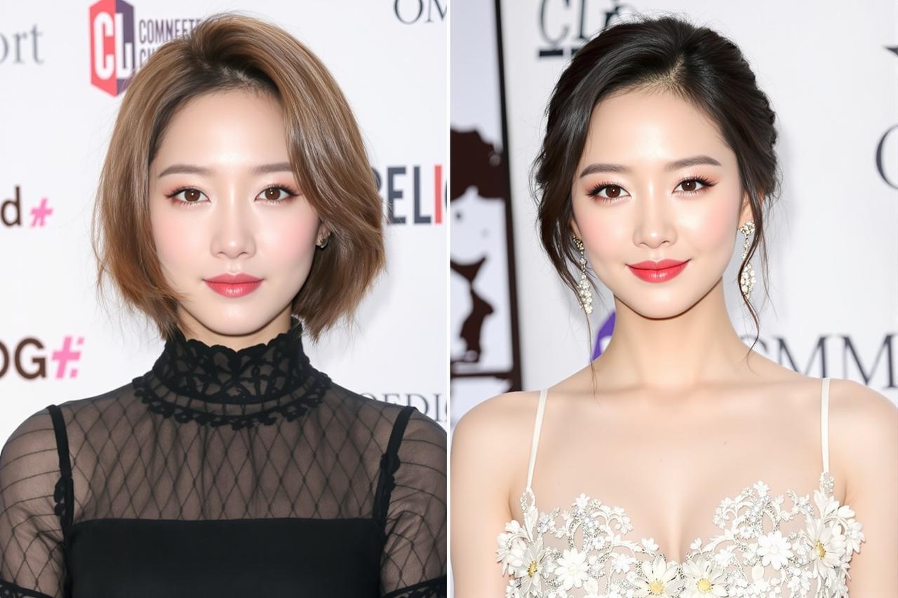 某女星整容前后对比照流出,网友:认不出来了 - 黑料王 某女星整容前后对比照流出,网友:认不出来了